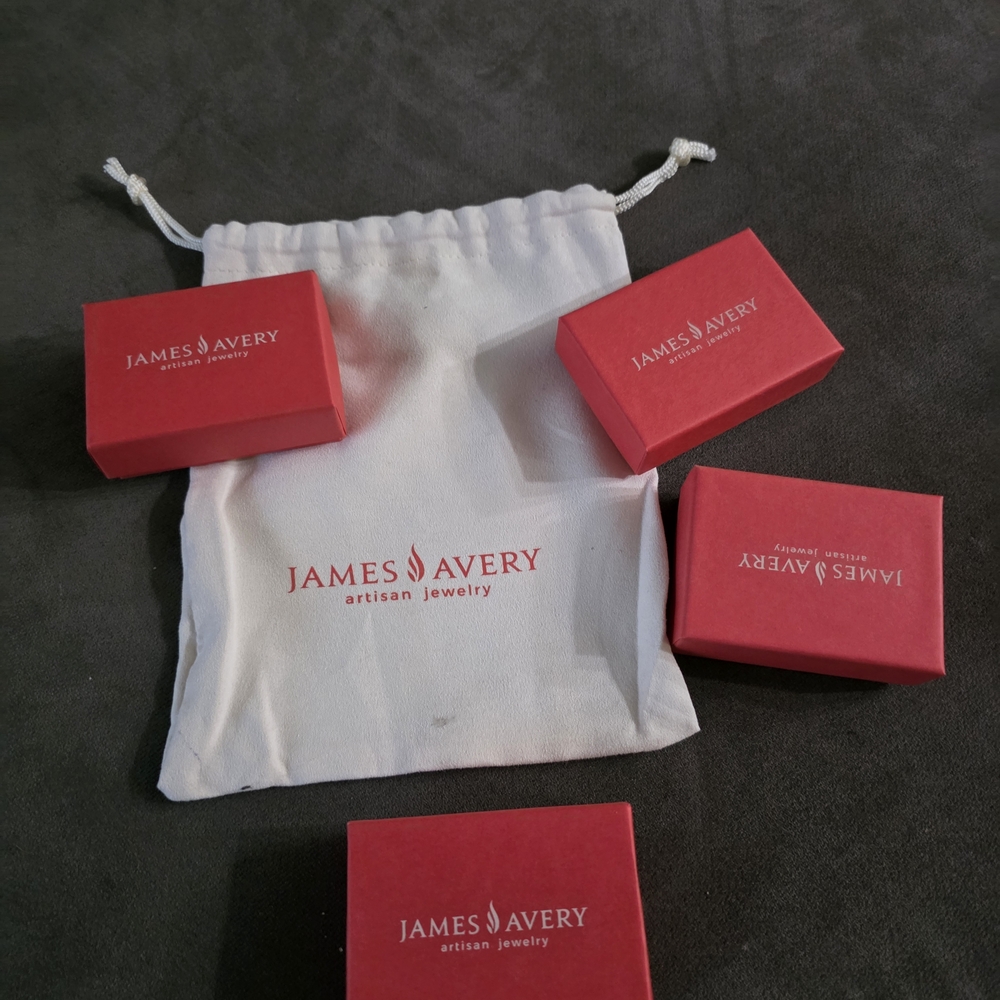 James Avery Red Jewelry Boxes